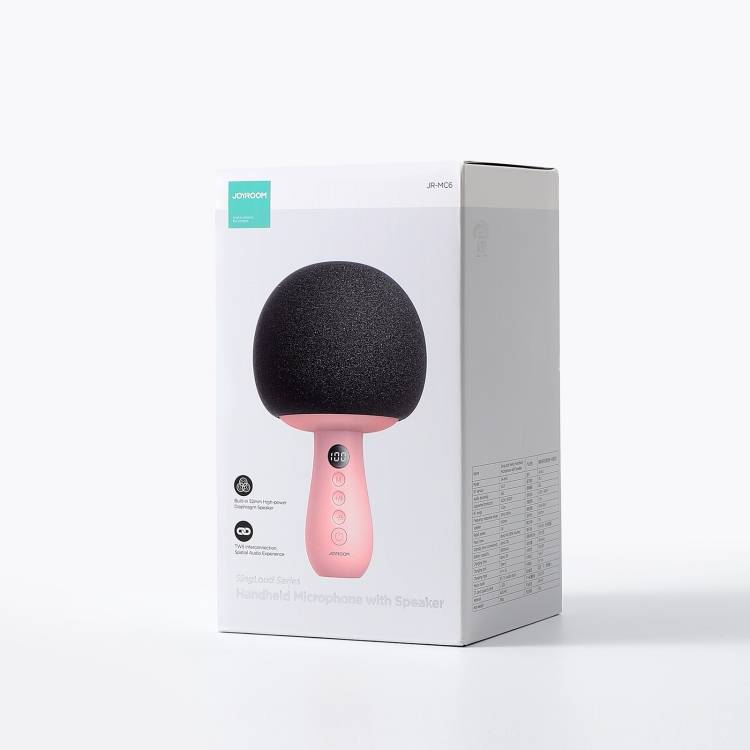 JOYROOM JR-MC6 Bluetooth Handheld Microphone JOYROOM JR-MC6 Bluetooth Handheld Microphone
