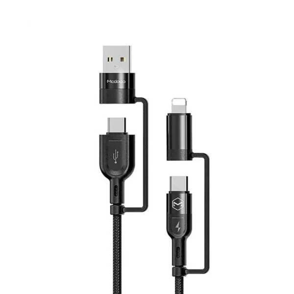 Mcdodo CA-8070 4-in-1 Fast Charging & Data Cable 60W PD 1.2m