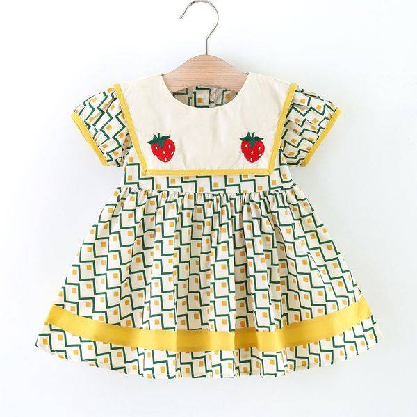 Super Cute China-Imported Baby Girl Frock (pure cotton)