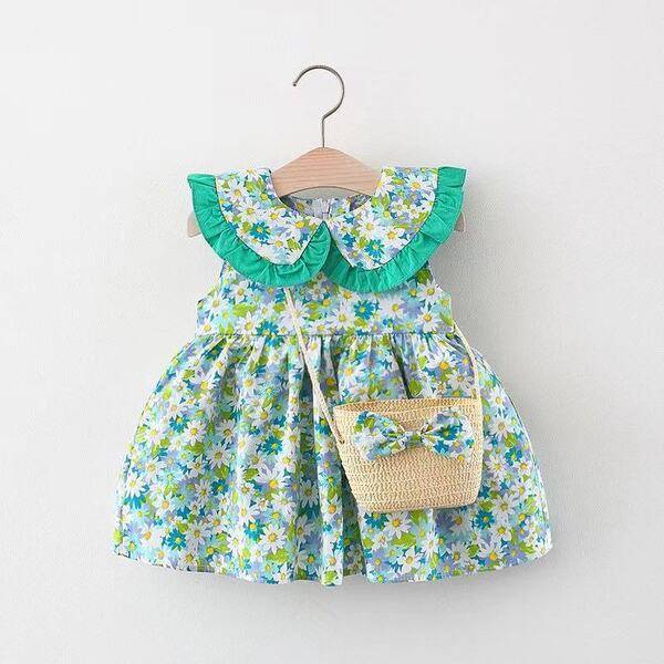 Super Cute Pure Cotton Baby Girl Frock