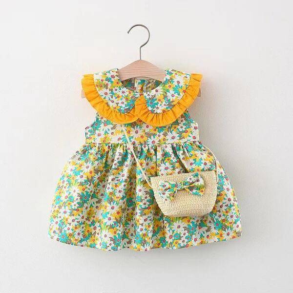 Super Cute Pure Cotton Baby Girl Frock