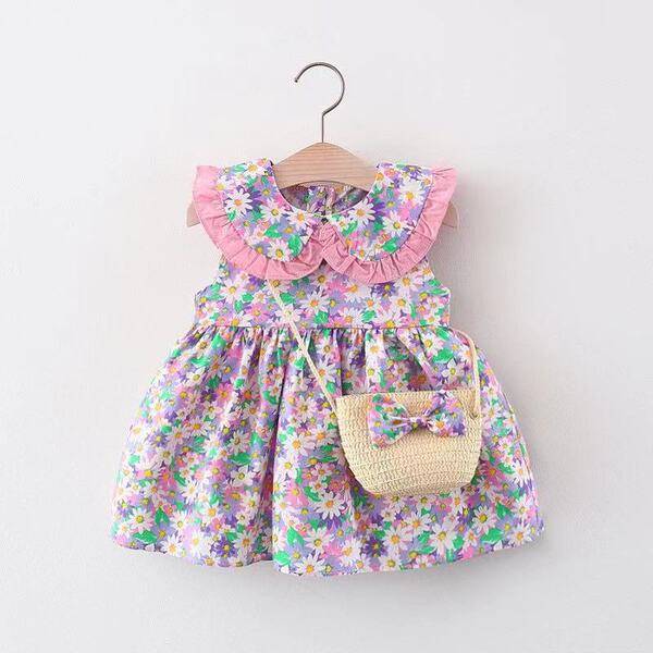 Super Cute Pure Cotton Baby Girl Frock