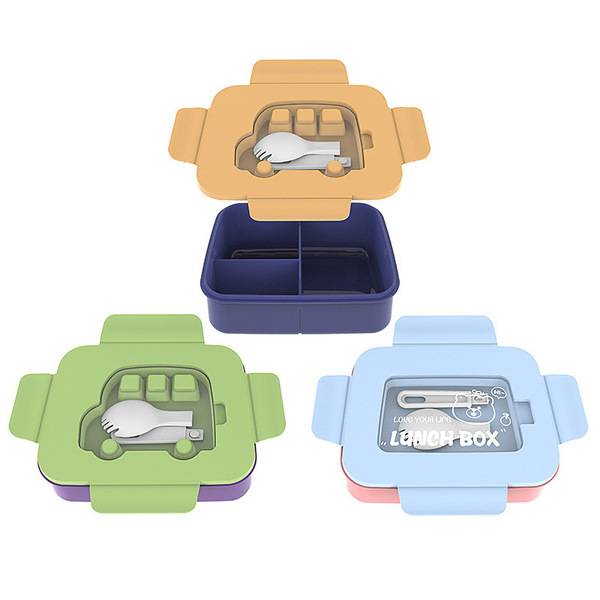Portable Car Design Lunch Box  Food-Grade
