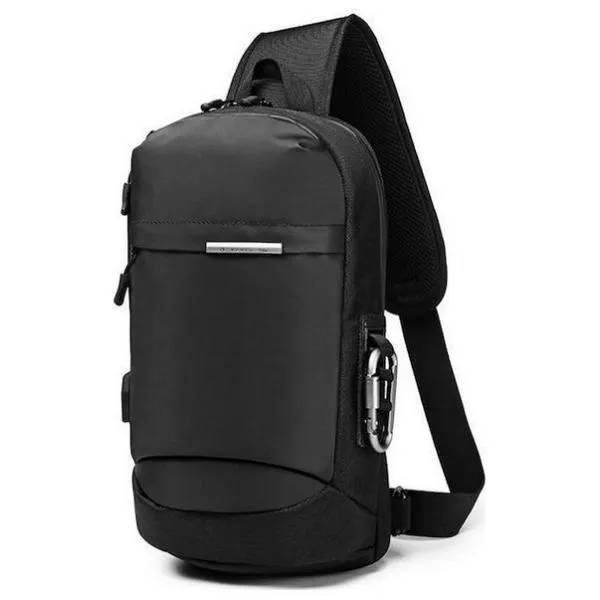Ozuko 9262 Men's Waterproof Shoulder Crossbody Bag Casual & Travel Use Ozuko 9262 Men's Waterproof Shoulder Crossbody Bag Casual & Travel Use