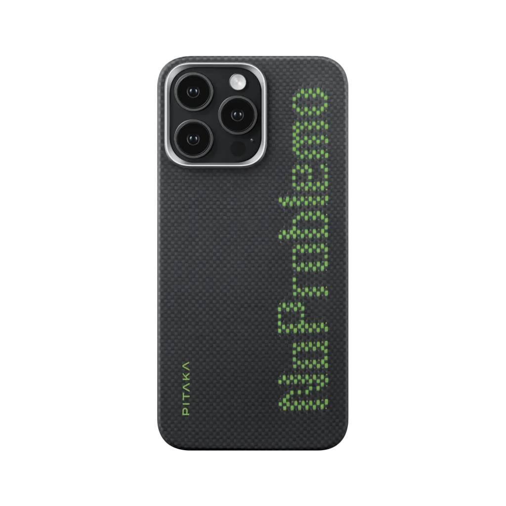 Pitaka Aries Tactile Woven Case for iPhone 15 Pro Max -NoProblemo Pitaka Aries Tactile Woven Case for iPhone 15 Pro Max -NoProblemo