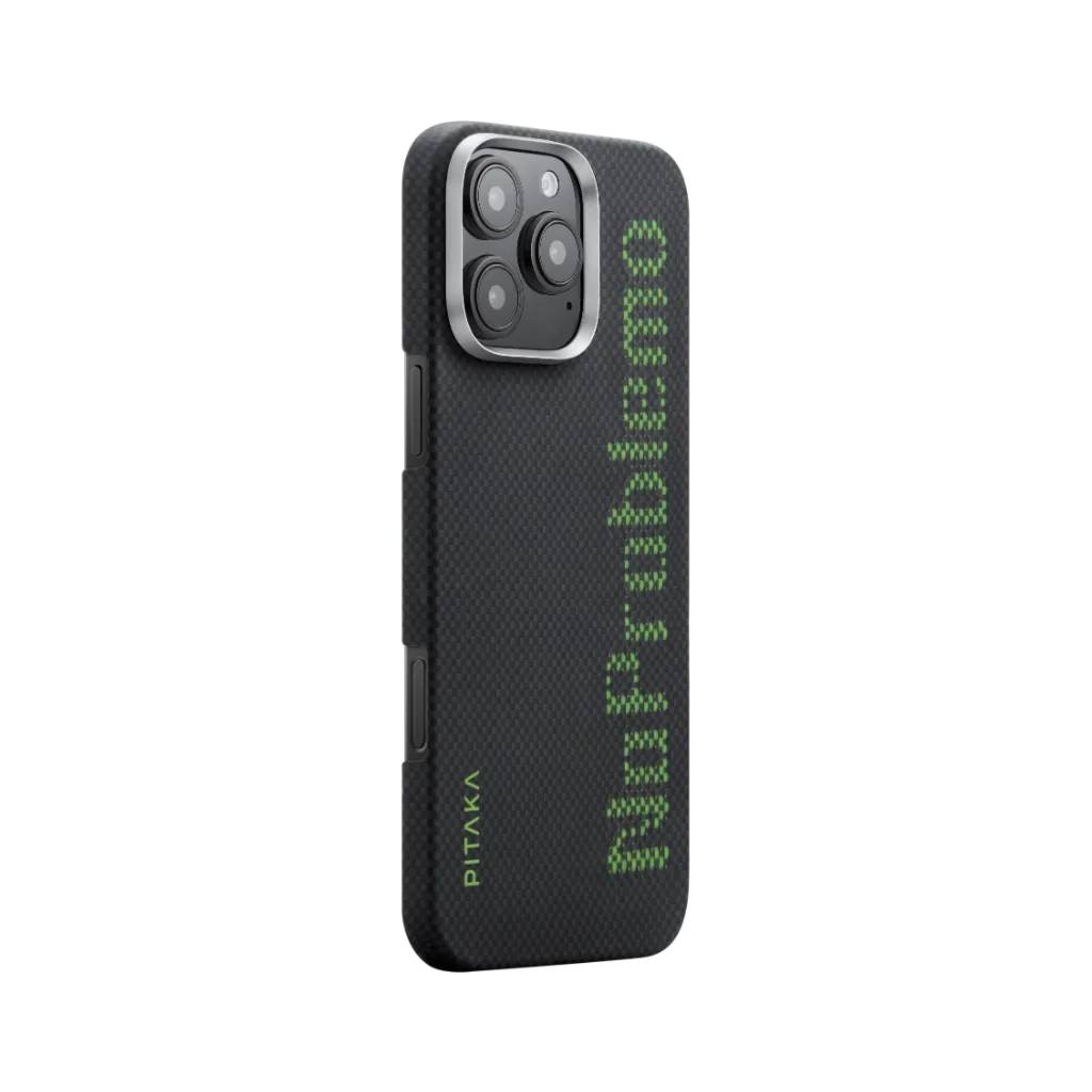 Pitaka Aries Tactile Woven Case for iPhone 16 Pro -NoProblemo Pitaka Aries Tactile Woven Case for iPhone 16 Pro -NoProblemo