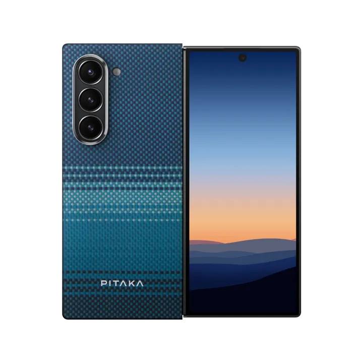 Pitaka MagEZ Case 5 Tactile Woven Case for Galaxy Z Fold 6 -Moonrise 1500D Pitaka MagEZ Case 5 Tactile Woven Case for Galaxy Z Fold 6 -Moonrise 1500D