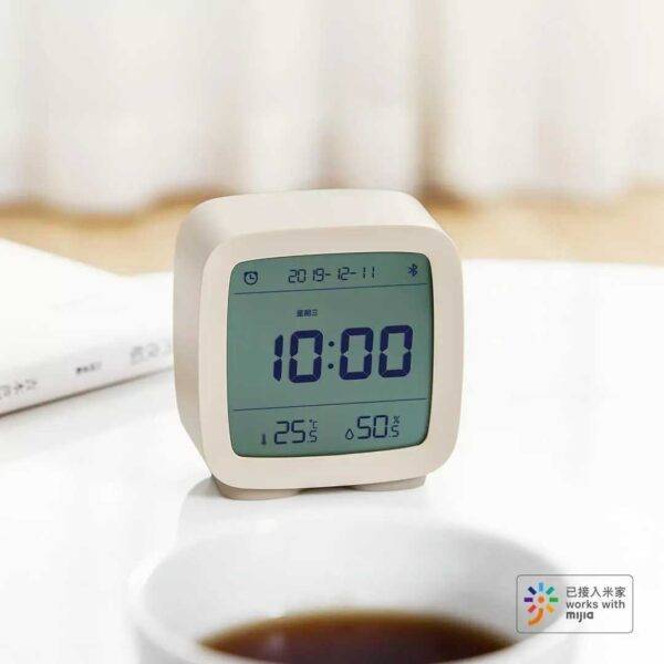 Qingping Bluetooth Alarm Clock Temperature Humidity Monitoring Night Light With Display LCD Screen Work With Mijia App Qingping Bluetooth Alarm Clock Temperature Humidity Monitoring Night Light With Display LCD Screen Work With Mijia App
