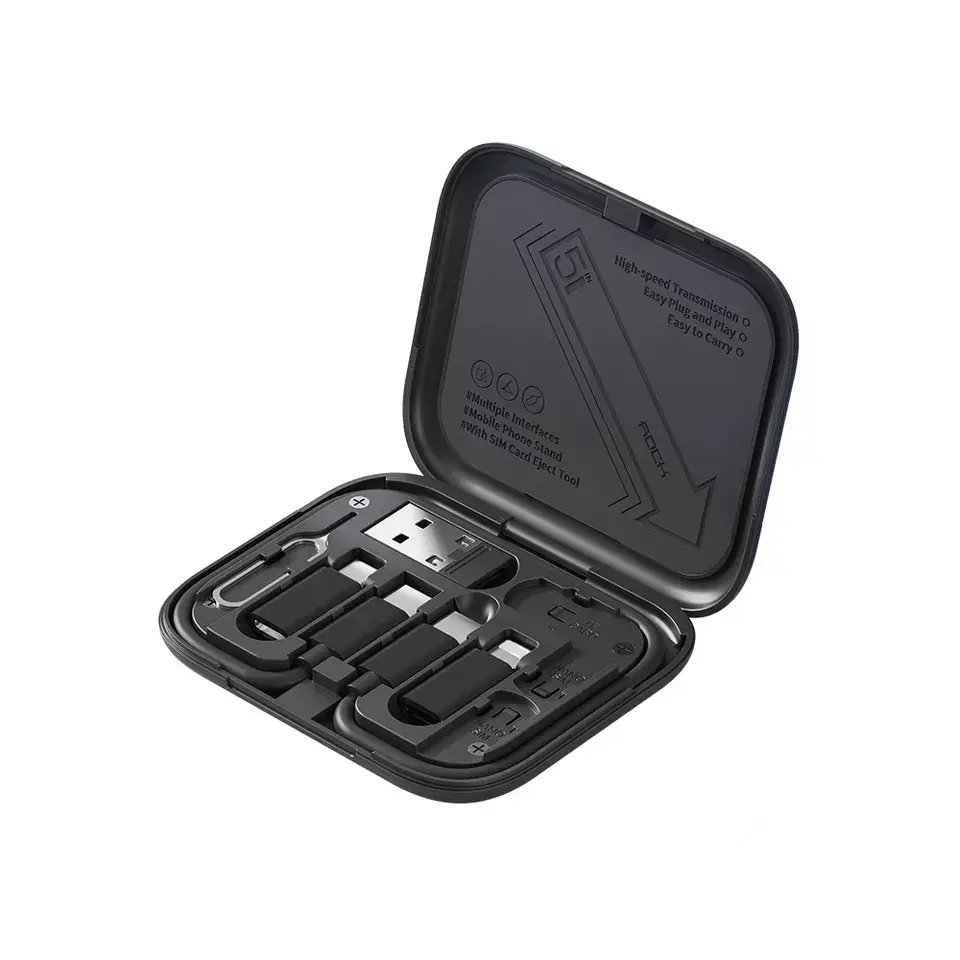 ROCK Multifunctional Charging Cable Set Storage Box ROCK Multifunctional Charging Cable Set Storage Box