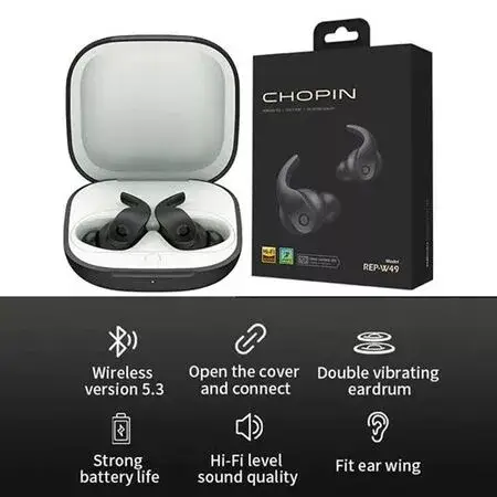 Recci REP-W49 Chopin Bluetooth Wireless Earbuds with Smart Connectivity