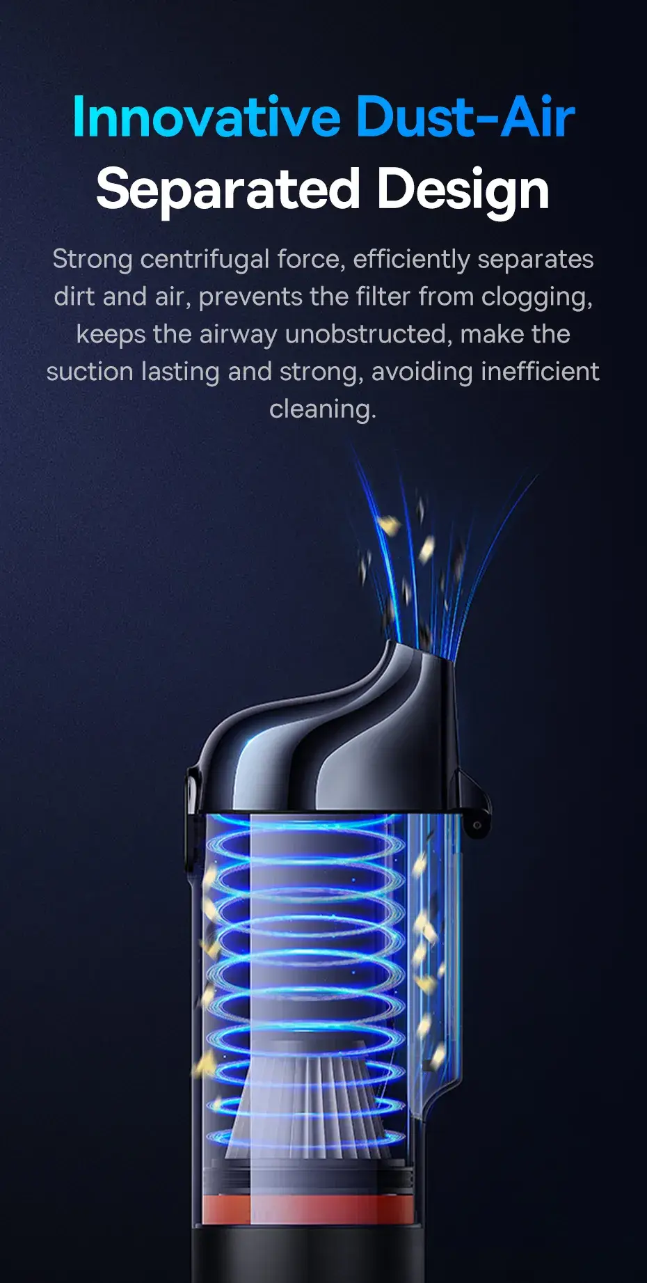 Baseus A5 Wireless Car Vacuum Cleaner