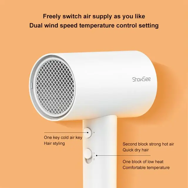 Xiaomi SHOWSEE A1 Experience Salon-Quality Hair Drying at Home Xiaomi SHOWSEE A1 Experience Salon-Quality Hair Drying at Home