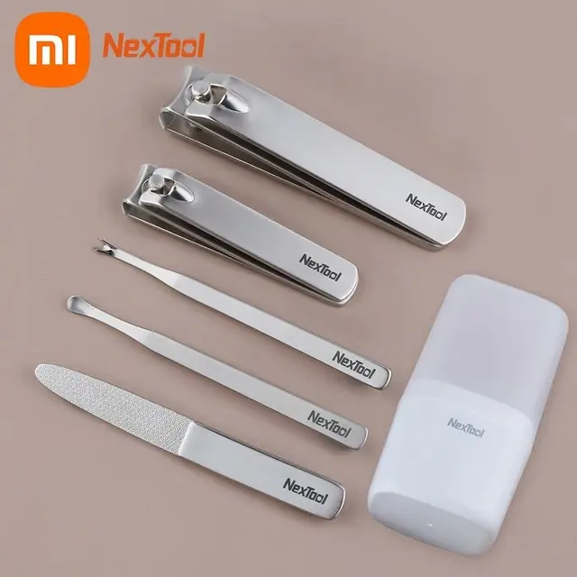 Xiaomi Nextool Stainless Steel Nail Clipper Set: Manicure Essentials Xiaomi Nextool Stainless Steel Nail Clipper Set: Manicure Essentials