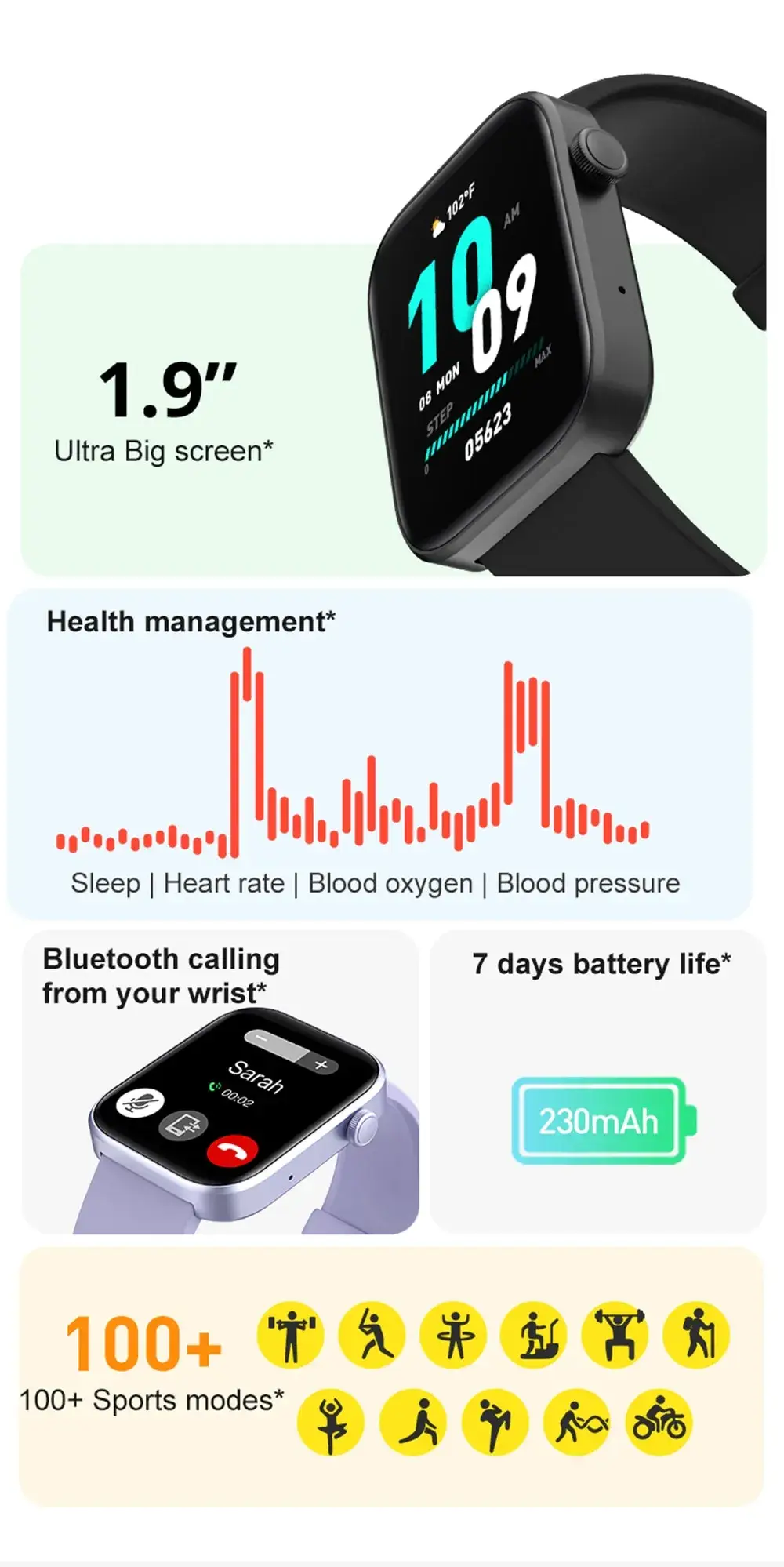 COLMi P71 Voice Calling Smartwatch