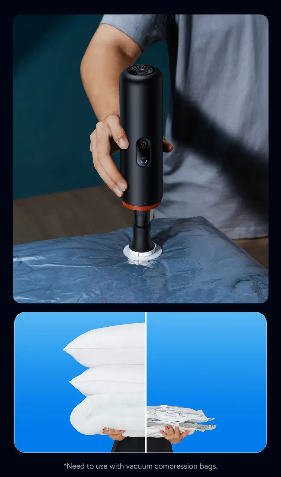 Baseus A5 Wireless Car Vacuum Cleaner