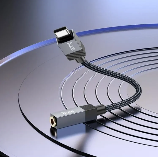 Hoco UPA32C USB-C to 3.5mm Audio Converter with DAC