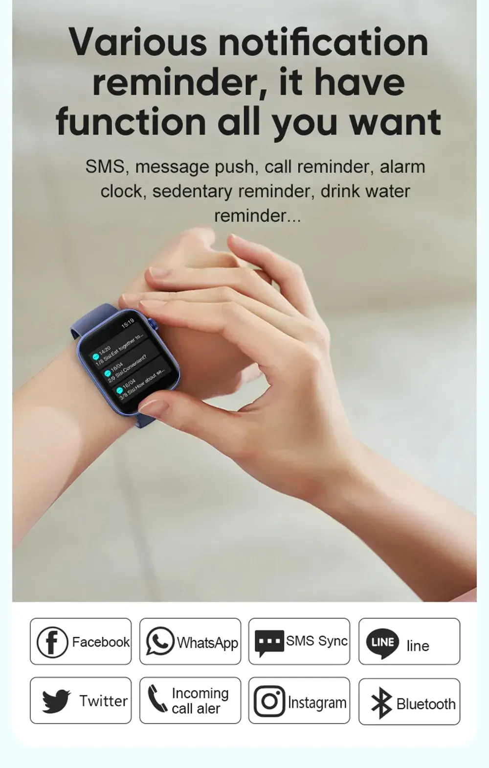 COLMi P71 Voice Calling Smartwatch