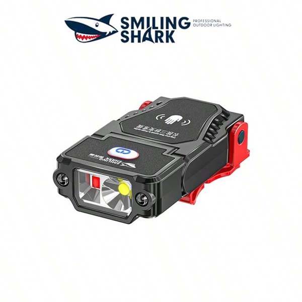 Smiling Shark TD-1007 Rechargeable Mini Headlight with Wave Sensor Smiling Shark TD-1007 Rechargeable Mini Headlight with Wave Sensor