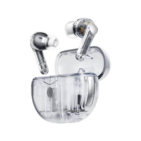 SoundPEATS Air4 Pro Transparent Edition Adaptive Hybrid ANC True Wireless Earbuds