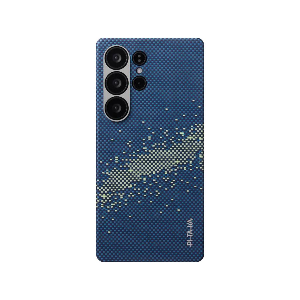 Pitaka StarPeak Tactile Woven Case for Samsung Galaxy S25 Ultra (MILKY WAY GALAXY)