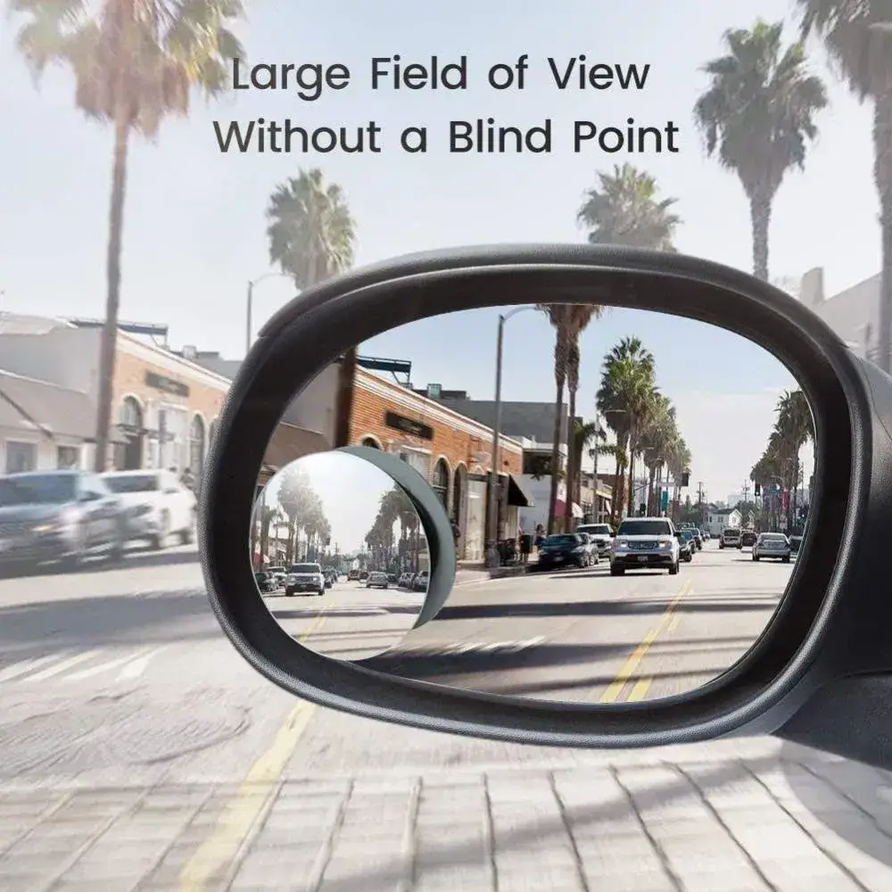 UGREEN LP194 60971 Blind Spot Mirrors Eliminate Blind Spots 2 Pack 360° HD