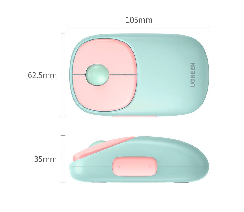 UGREEN Rechargable Dual Mode Wireless Mouse 4000DPI MU102