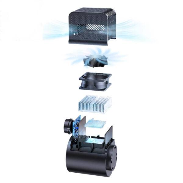 USAMS US-ZB160 Smart Car Hot and Cold Cup LED Display Fast Cooling and Heating Cup