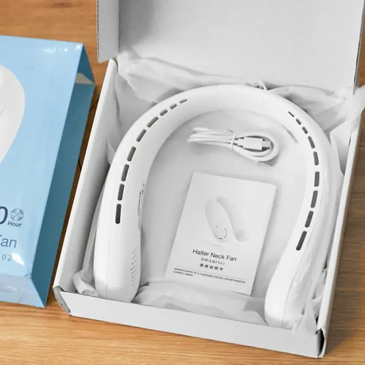 WiWU FS02 Hands-Free Cooling Fan (4000mAh Battery) WiWU FS02 Hands-Free Cooling Fan (4000mAh Battery)