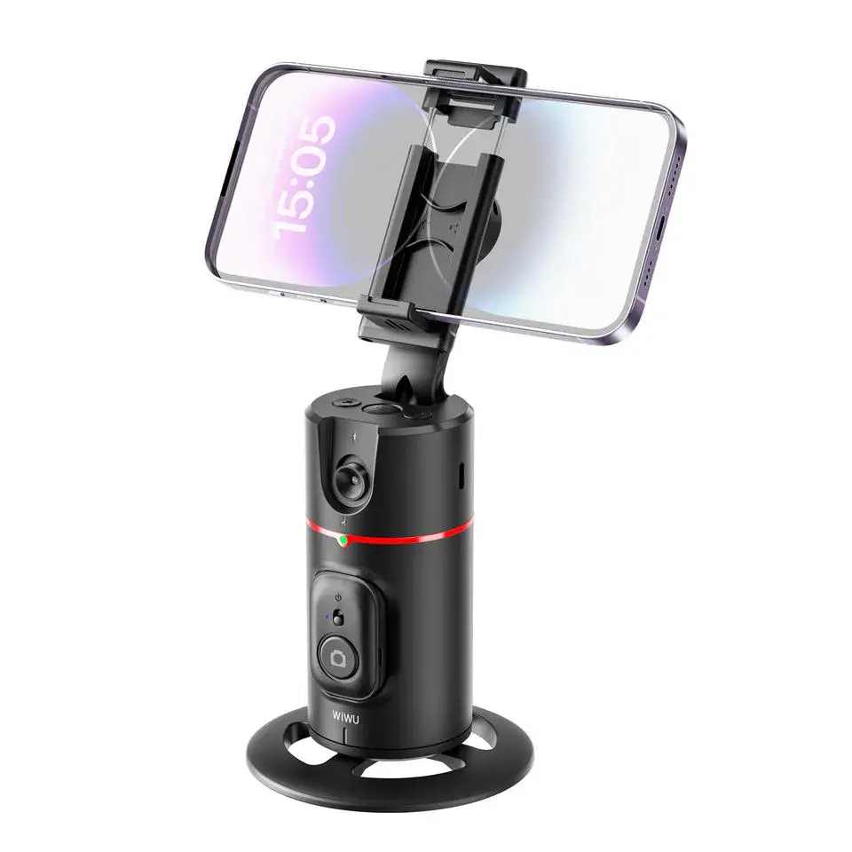WiWU Wi-SE008 360 Degrees Rotating Face Tracking Gesture Manipulation Selfie Gimbal WiWU Wi-SE008 360 Degrees Rotating Face Tracking Gesture Manipulation Selfie Gimbal