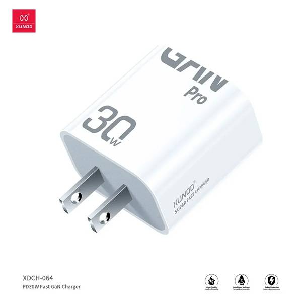 XUNDD 30W GaN Pro Fast Charger with USB-C to USB-C Cable XUNDD 30W GaN Pro Fast Charger with USB-C to USB-C Cable