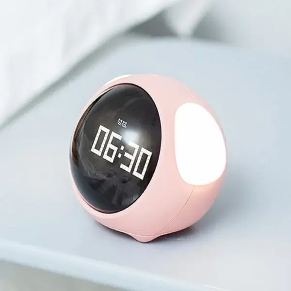 Emoji Pixel Alarm Clock Voice Control Led Light Multifunction Digital Clock Emoji Pixel Alarm Clock Voice Control Led Light Multifunction Digital Clock