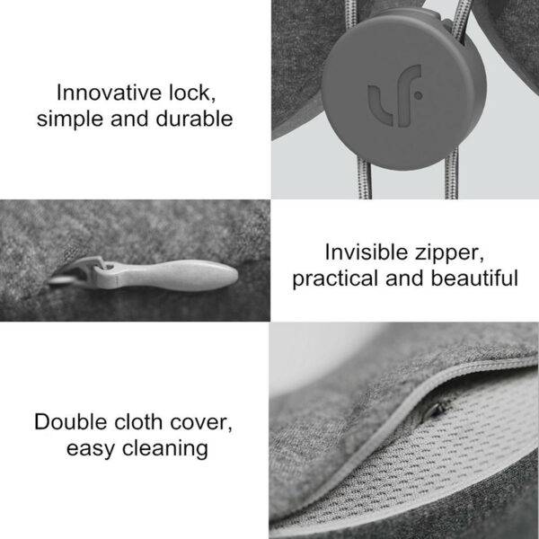 Xiaomi LeFan Neck Pillow LR-S100 Neck Massage Travel Pillow Xiaomi LeFan Neck Pillow LR-S100 Neck Massage Travel Pillow