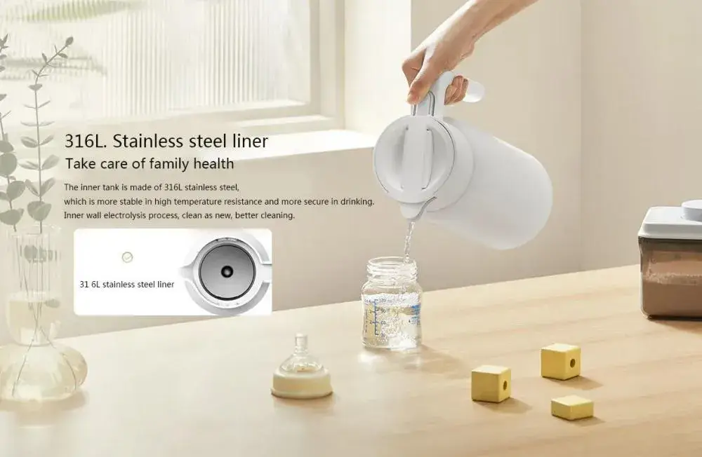 Xiaomi Mijia Thermos Cup 1.5L & 1.8L Stainless Steel Vacuum Flask