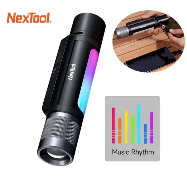 NexTool Thunder 12-in-1 Multifunction Music Flashlight NexTool Thunder 12-in-1 Multifunction Music Flashlight