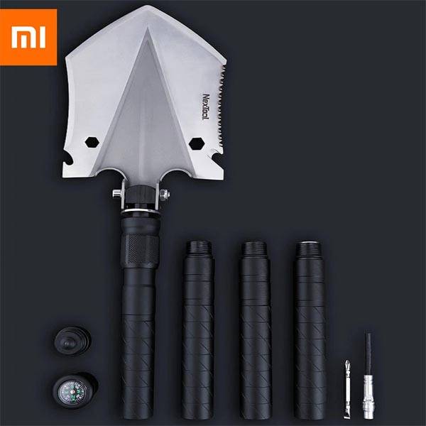 Xiaomi Nextool Multi-function Shovel Your Essential Survival Folding Tool for Camping Equipped with Wrench and Screwdriver Functions Xiaomi Nextool Multi-function Shovel Your Essential Survival Folding Tool for Camping Equipped with Wrench and Screwdriver Functions