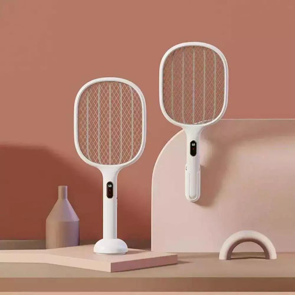 Xiaomi Qualitell S1 Smart Digital Display Electric Mosquito Swatter Racket Xiaomi Qualitell S1 Smart Digital Display Electric Mosquito Swatter Racket