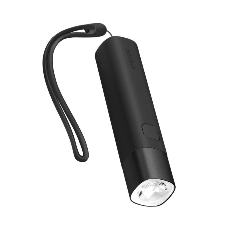 Xiaomi SOLOVE X3S Dual-Function USB Rechargeable Flashlight & Power Bank Xiaomi SOLOVE X3S Dual-Function USB Rechargeable Flashlight & Power Bank