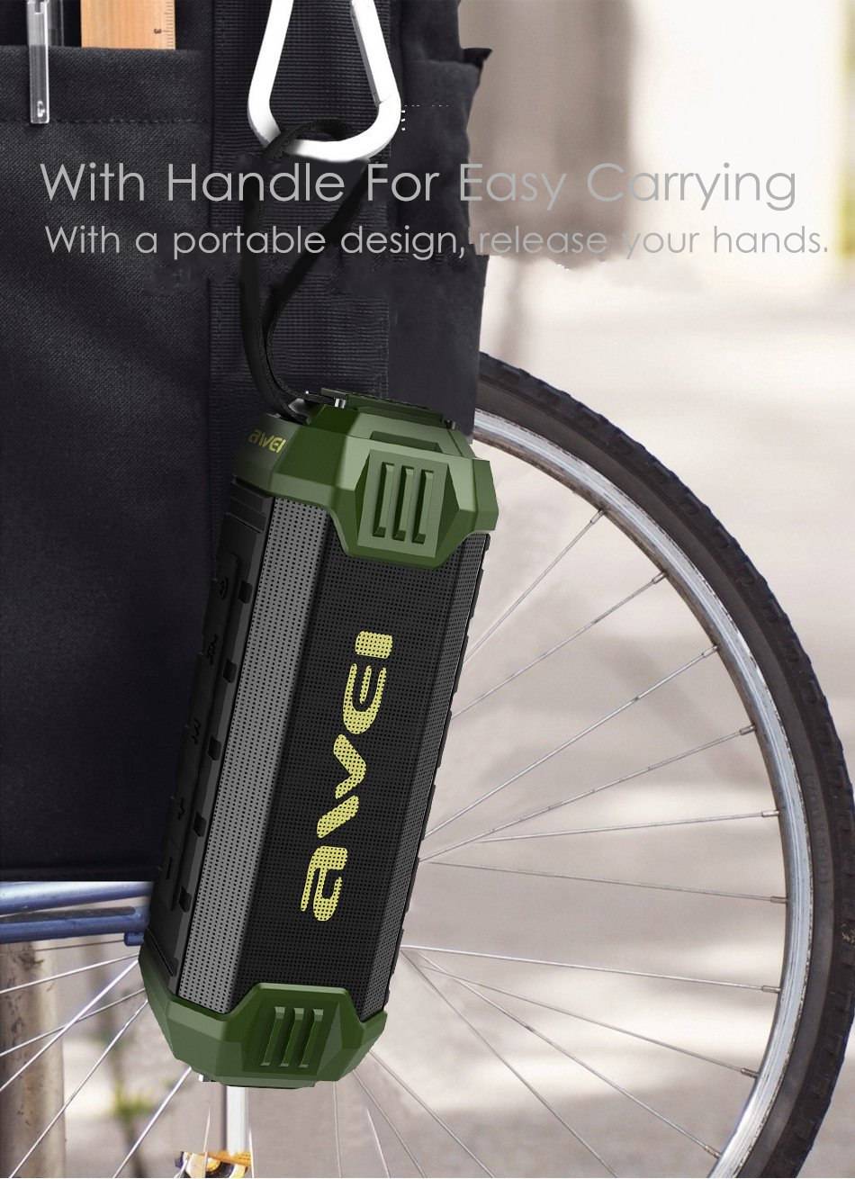 Awei Y280 IPX4 Waterproof Outdoor Bluetooth Speaker