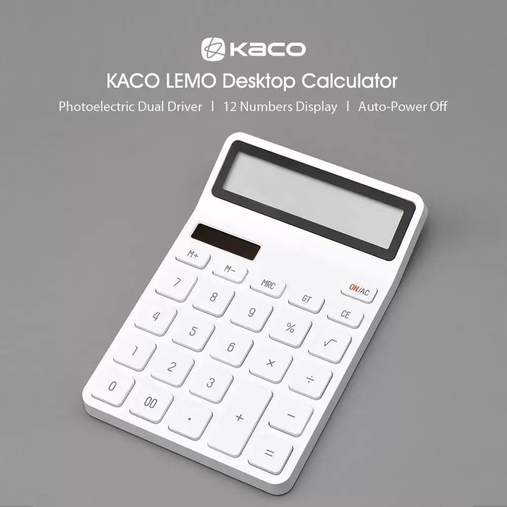 Xiaomi KACO LEMO Digital Desktop Calculator Xiaomi KACO LEMO Digital Desktop Calculator