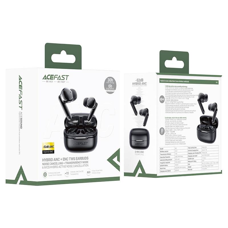 Acefast W5 Hybrid ANC TWS Earbuds