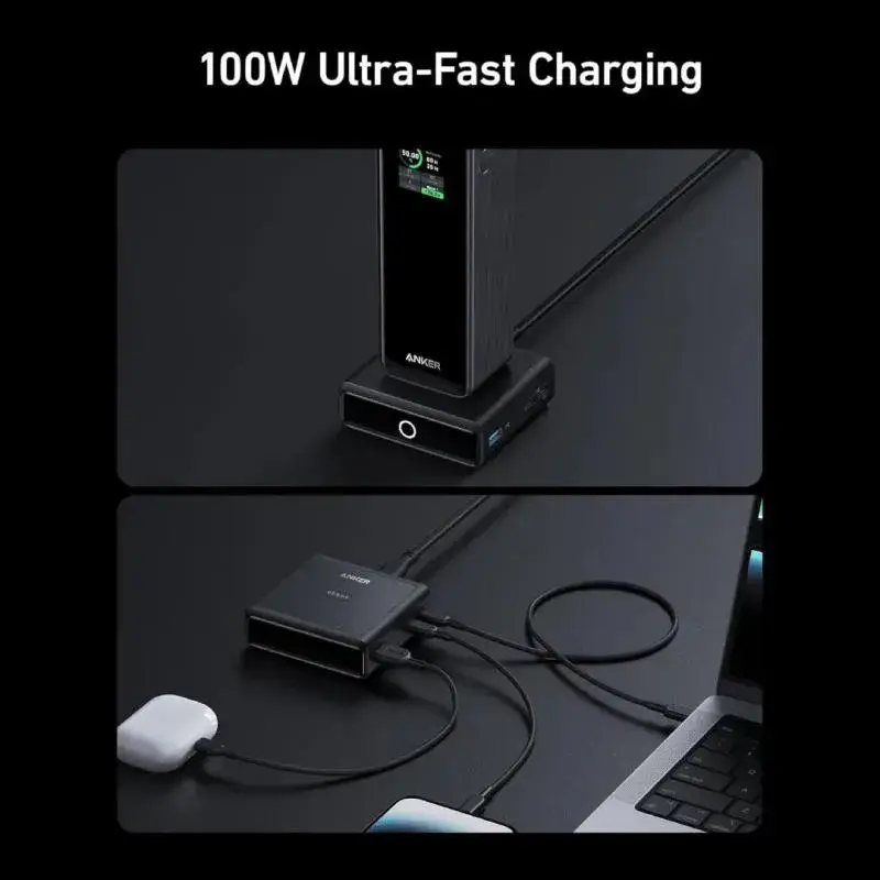 Anker GaNPrime 100W Ultra-Fast Charging Power Bank Base (A1902)