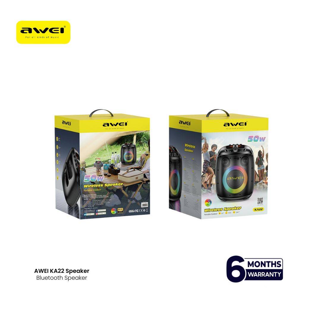 Awei KA22 Rugged Outdoor Bluetooth Wireless Speaker