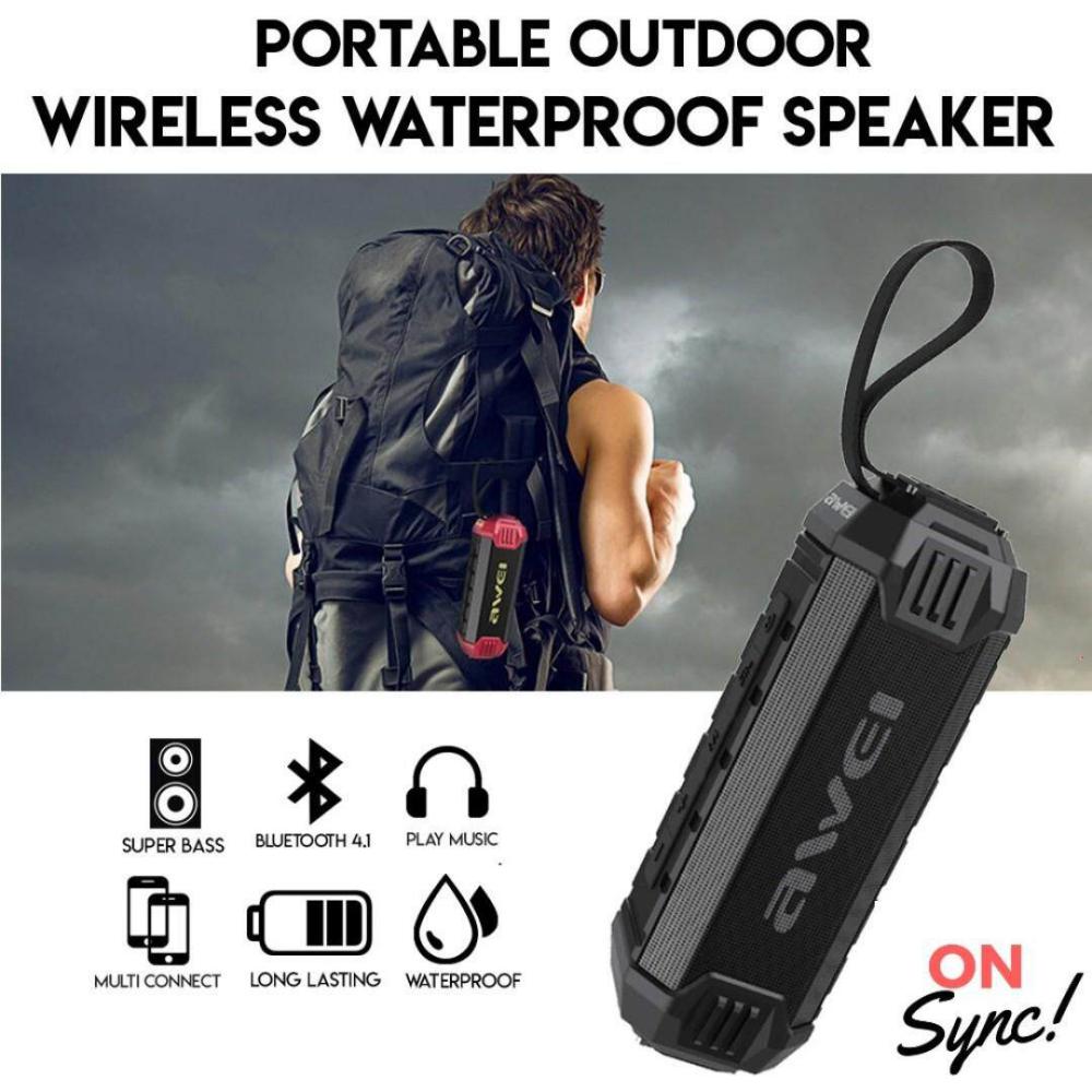 Awei Y280 IPX4 Waterproof Outdoor Bluetooth Speaker