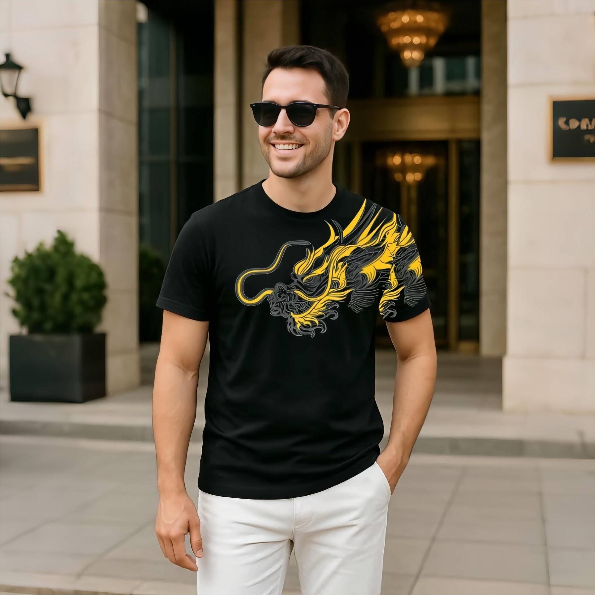 Dragon Design T-shirt