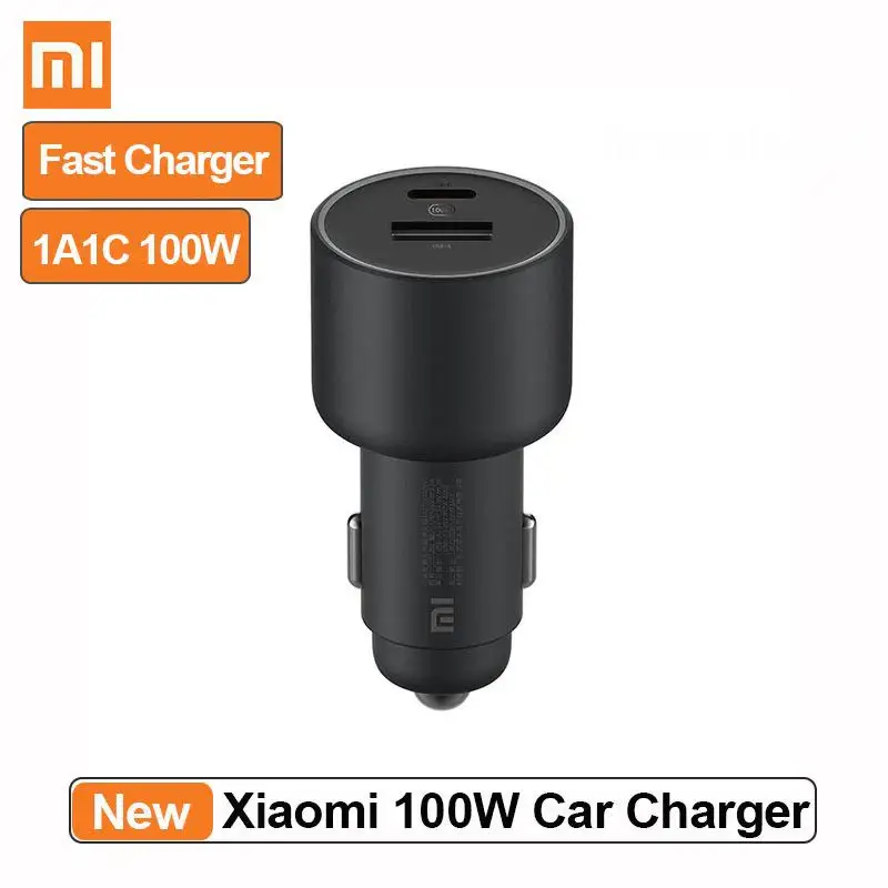 Xiaomi 100W Dual USB Quick Charge Car Charger