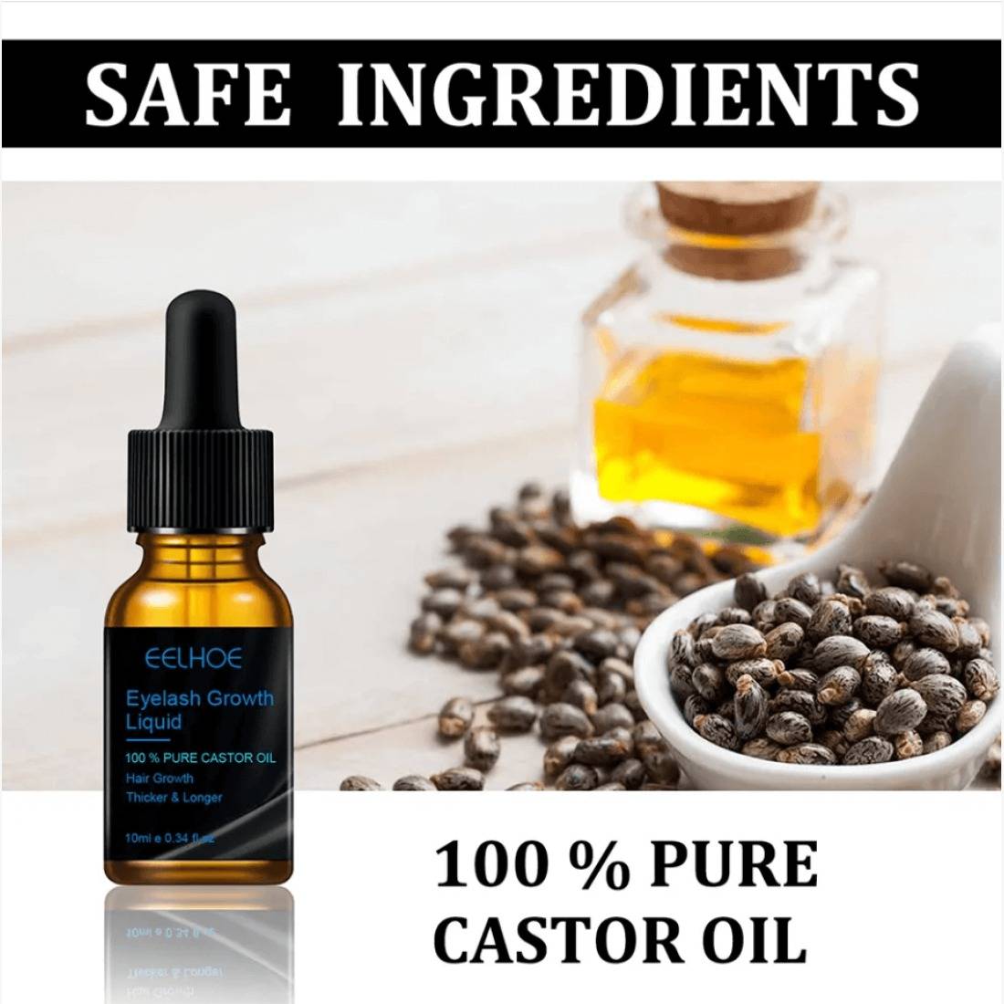 আইল্যাশ বৃদ্ধির সেরাম, আপনার আইল্যশ কে কার্যকরভাবে লম্বা এবং পুরু হতে সাহায্য করে এবং চোখ গুলো কে পুর্ন আকর্ষণীয় রুপ দেয়। 7 Days Fast Eyelashes Enhancer