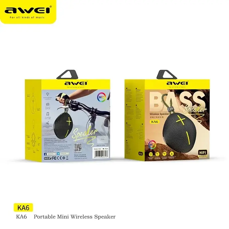 Awei KA6 Mini Portable Wireless Bluetooth Speaker