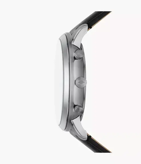 Fossil Neutra Rose Gold Dial Brown Strap Men's Watch