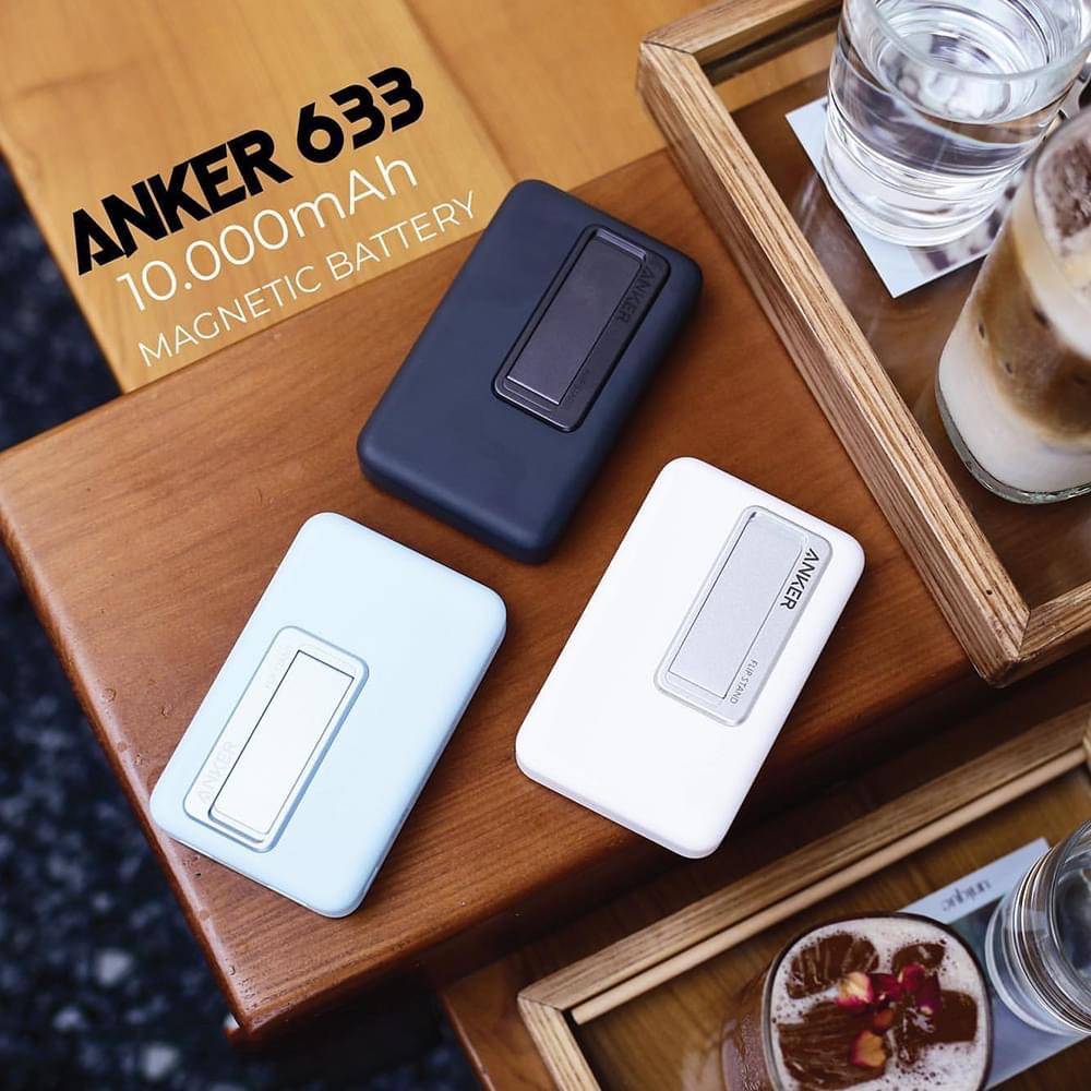 Anker 633 MagGo 10000mAh 20W USB-C Magnetic Wireless Power Bank