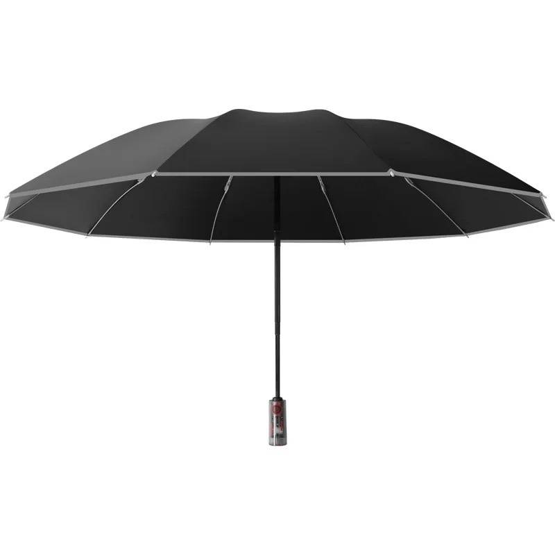Xiaomi Mechanical Transparent Handle Automatic Reverse Umbrella